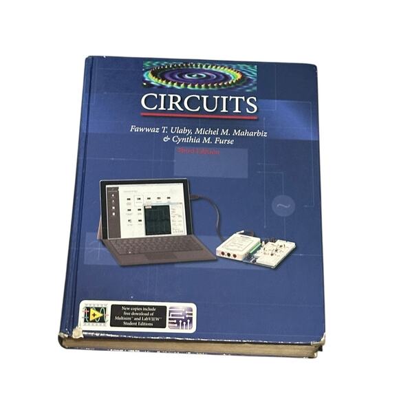 Circuits (3rd Edition) – Ulaby, Maharbiz, Furse | ISBN 9781934891223 | Hardcover - Picture 1 of 6